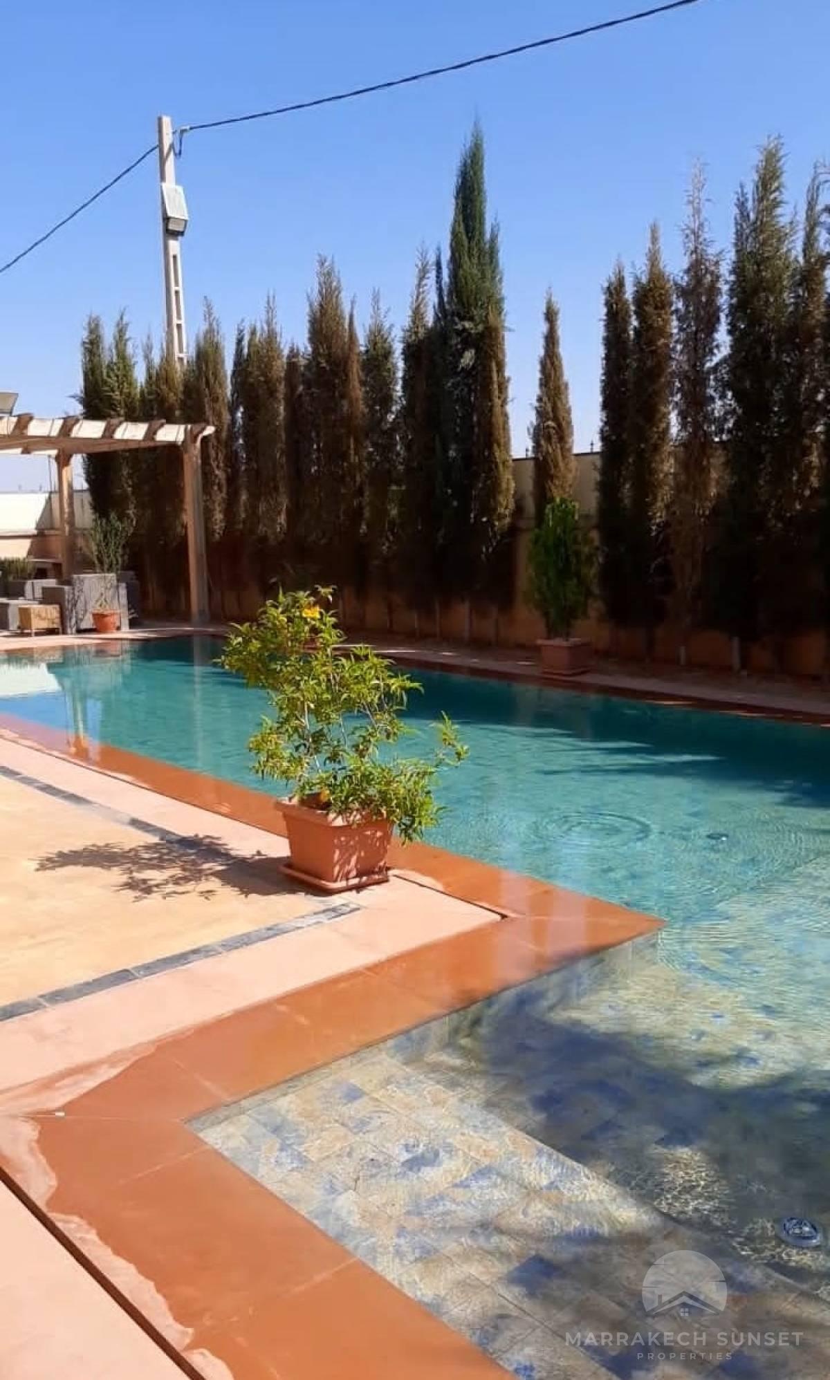 beautiful villa for sale with pool marrakech