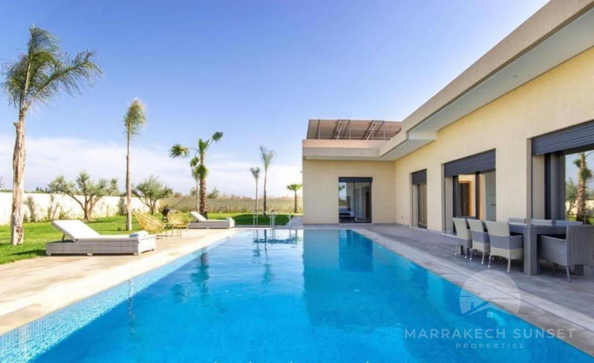 Stunning One-Floor Villa for Long-Term Rental in Marrakech